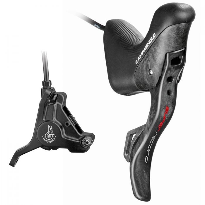 Campagnolo Super Record EPS 12-speed Hydraulic Ergo shifters & Calipers - 160mmFront Shift / Rear Brake